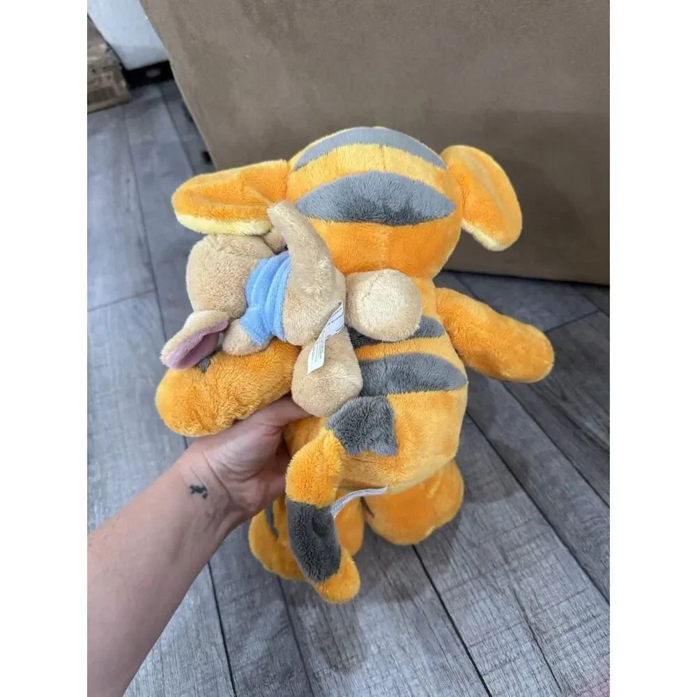 Disney Parks Tigger Plush w/ Roo Attached Winnie the Pooh Small 6-14in 2014